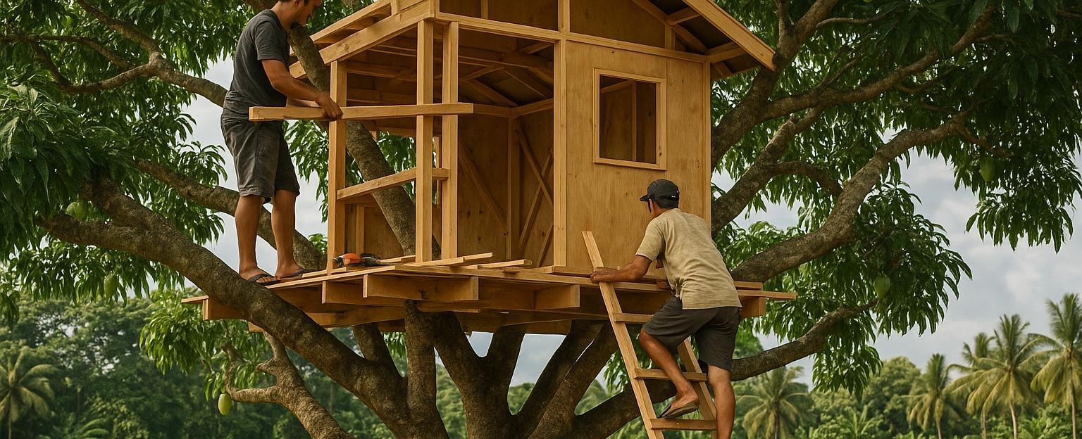 Building a Treehouse in the Philippines: Termites, Typhoons and How Not to Kill Your Kids