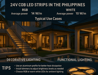LED Strip Power Consumption Guide: How Many Watts Per Meter for Your Villa