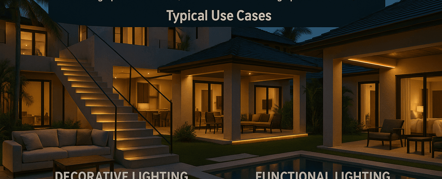 LED Strip Power Consumption Guide: How Many Watts Per Meter for Your Villa