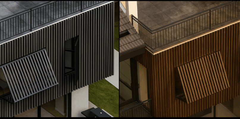 WPC Typhoon Shutters, Exterior Cladding Protection