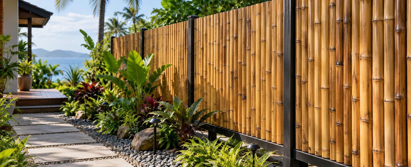 A Bamboo Garden Fence in Cebu: Keeping the Look Without Creating Mosquito Problems